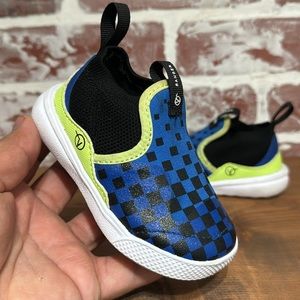 Vans Checkerd Toddler Shoes Sz 5